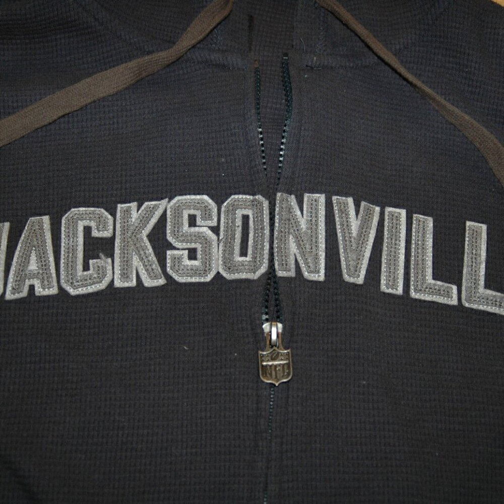 Jacksonville Jaguars Sweatshirt Hood XXL NFL PRO LINE VTG - Picture 3 of 8